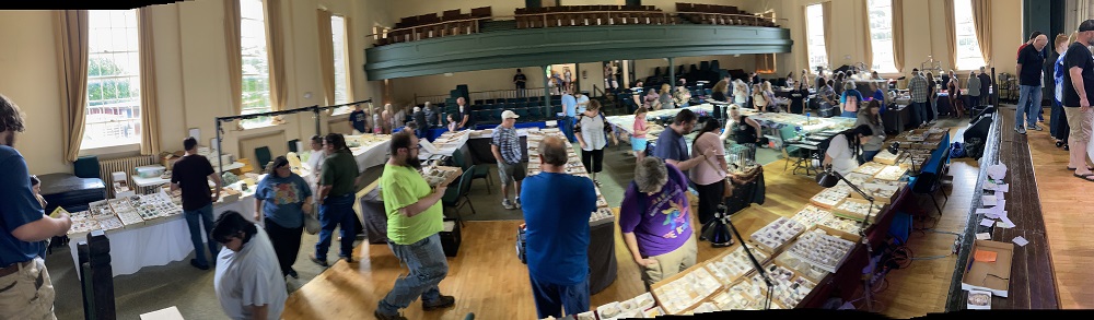 Crowd at the Clement Museum show June 2025