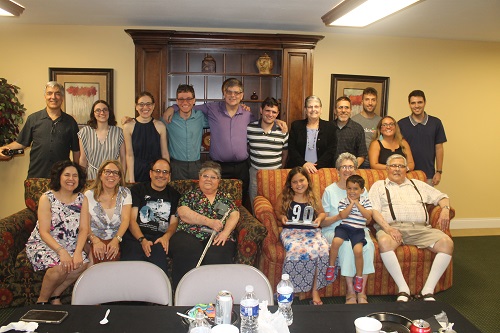 Goldstein family for Alan's dad's 90th birthday in 2019. 
