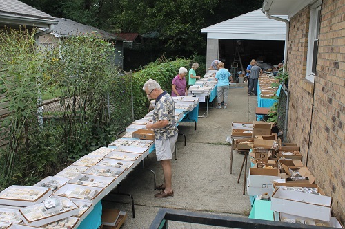 My driveway mineral sale where everything is 50% off retail cost.