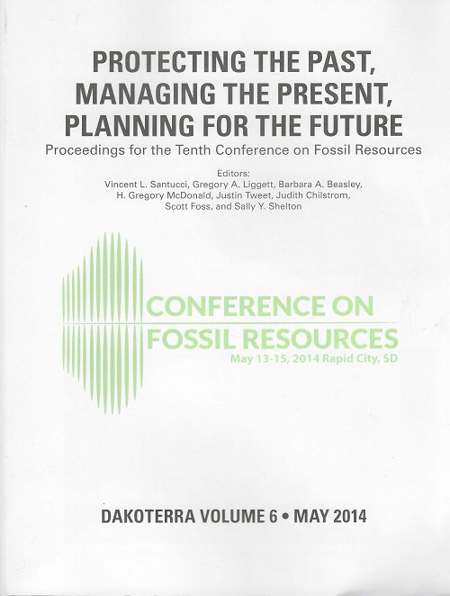 Cover of the Proceedings of the 10th Conference on Fossil Resources