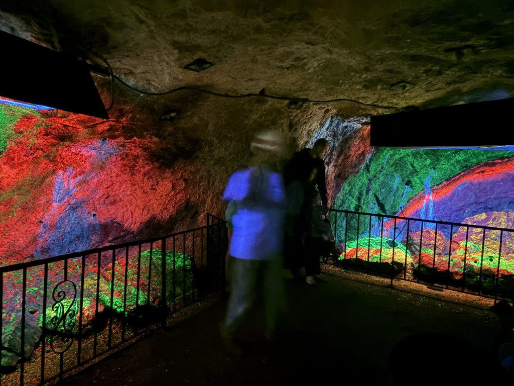 Rainbow Room in the Sterling Hill Mine.